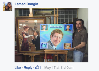Illustration for article titled The Bizarre World of Unsolicited Mark Zuckerberg Fan Art